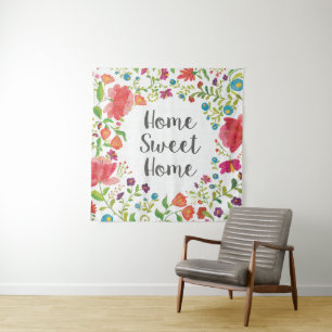Like Frida V   Home Sweet Home Tapestry
