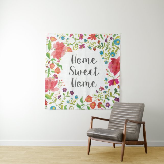 Like Frida V | Home Sweet Home Tapestry (In Situ (Horizontal))