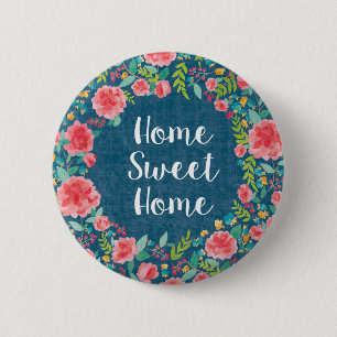 Like Frida VII Home Sweet Home 6 Cm Round Badge