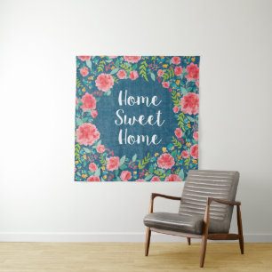 Like Frida VII   Home Sweet Home Tapestry