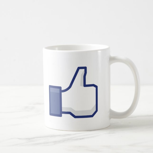 Like Hand Coffee Mug (Right)