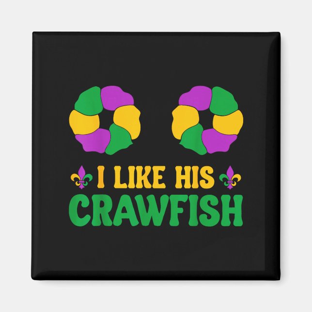 Like Her King Cakes His Design Magnet (Front)