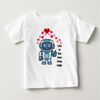 like is a new language baby T-Shirt