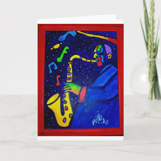 Like Jazz Man by Piliero Card