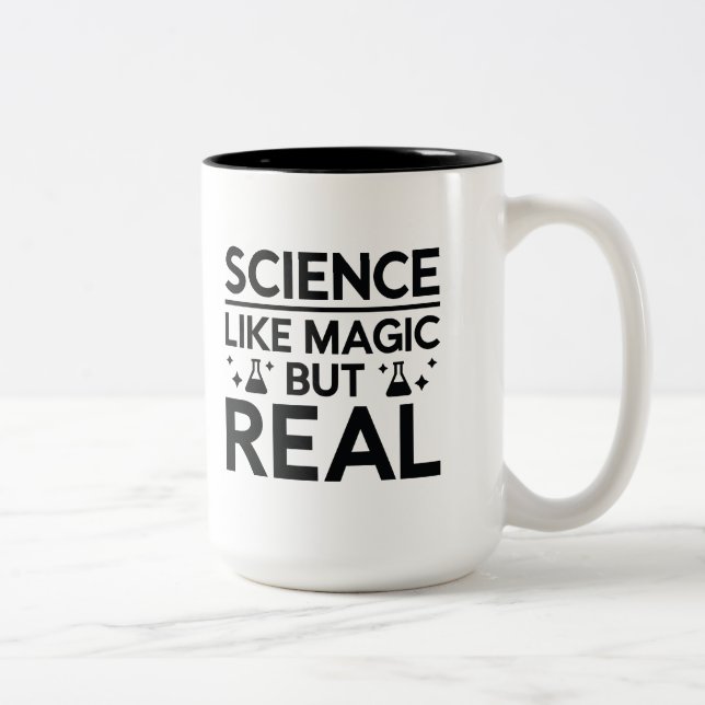 Like Magic But Real Two-Tone Coffee Mug (Right)