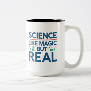 Like Magic But Real Two-Tone Coffee Mug