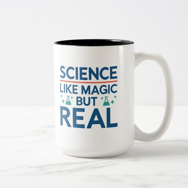 Like Magic But Real Two-Tone Coffee Mug (Right)