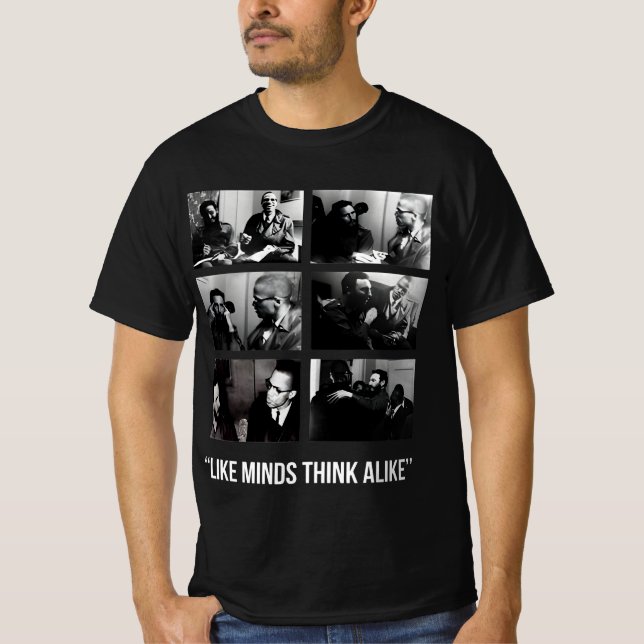 Like Minds Think Alike Fidel Castro  T-Shirt (Front)