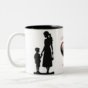 Like Mother Like Son Silhouette 11 oz Mug