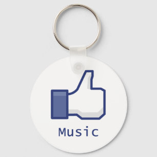 Like Music Key Ring