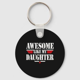 Like My Daughter Funny Men Fathers Day Grandpa Dad Key Ring