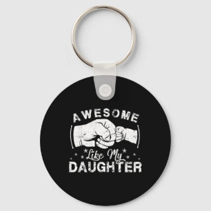 Like My Daughter Gifts Men Funny Fathers Day Dad 6 Key Ring
