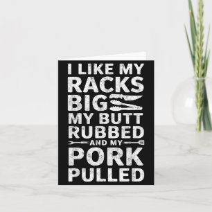 Like Racks Big Butt Rubbed Rk Pulled Bbq Lover 2 Card