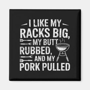 Like Racks Big Butt Rubbed Rk Pulled Bbq Lover 4 Magnet