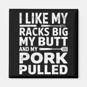 Like Racks Big Butt Rubbed Rk Pulled Bbq Lover Magnet
