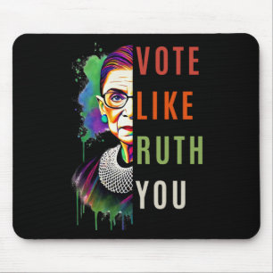 Like Ruth Sent You Colourful Feminist Art Mouse Pad