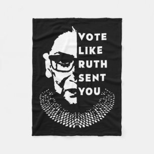 Like Ruth Sent You - Feminist  Fleece Blanket
