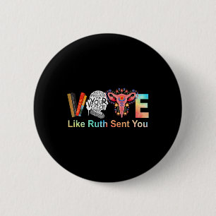 Like Ruth Sent You Feminist Lgbt  6 Cm Round Badge
