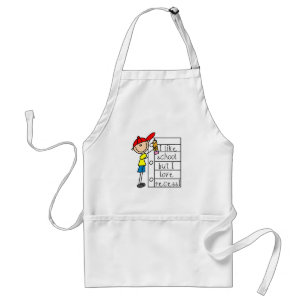 Like School Love Recess Standard Apron