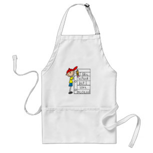 Like School Love Recess Standard Apron
