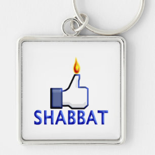 Like Shabbat Key Ring