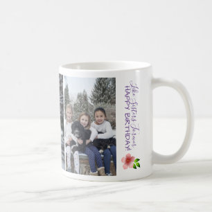 Like Sisters Forever Happy Birthday Personalise Coffee Mug