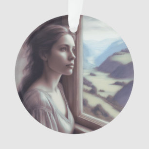 'Like Some Bold Seer in a Trance' Ornament