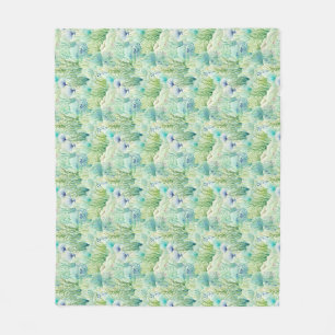 Like The Tides, Life Is Full Of Highs And Lows Fleece Blanket
