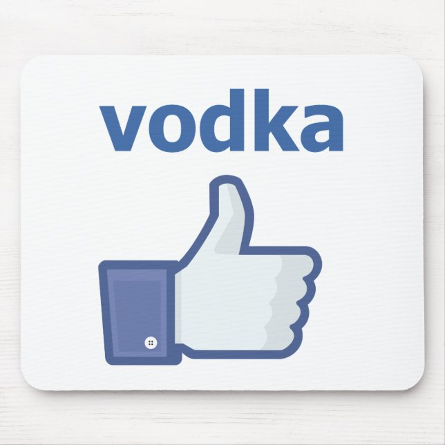 LIKE vodka Mouse Pad (Front)