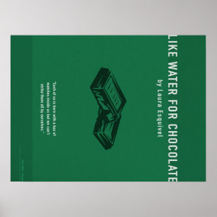 Like Water For Chocolate,Cute Chocolate Lover Gift Poster