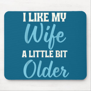 Like wife engagement fiancé couple husband wife mouse pad
