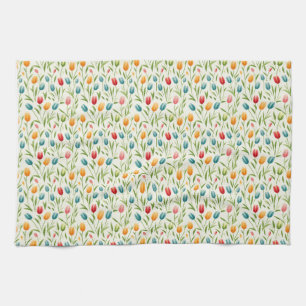 Like Wildflowers, Grow Wherever Life Plants You Tea Towel