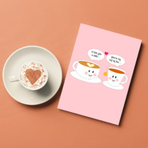 Like You A Latte Valentine's Card