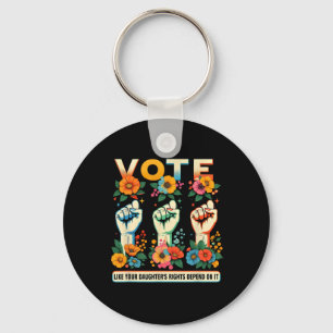 Like Your Daughter's Rights Depend On It Hand Fist Key Ring
