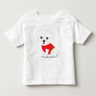 likeable doggie,purp toddler T-Shirt