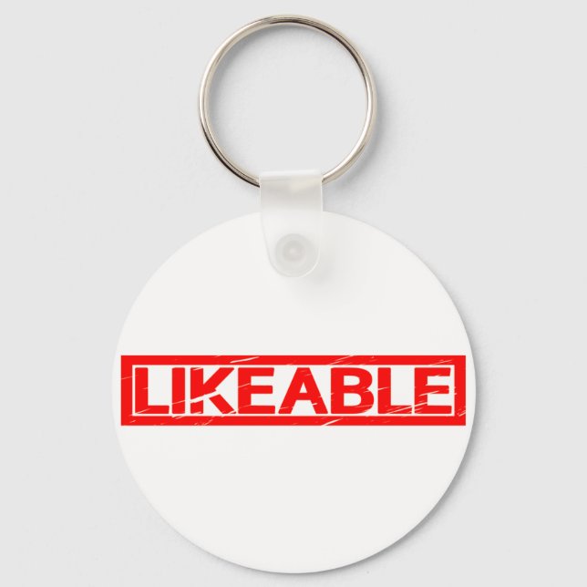Likeable Stamp Key Ring (Front)