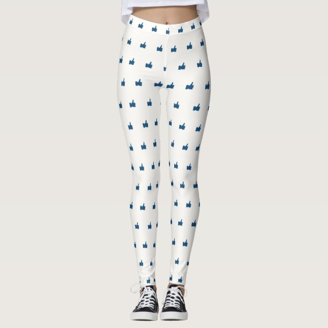 Likeable Thumbs Up Leggings (Front)