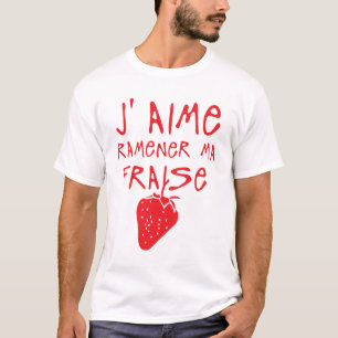 likes_bring_ma_strawberry_quote_expression T-Shirt