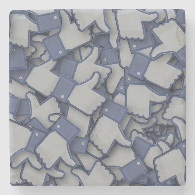 Likes Stone Coaster (Front)