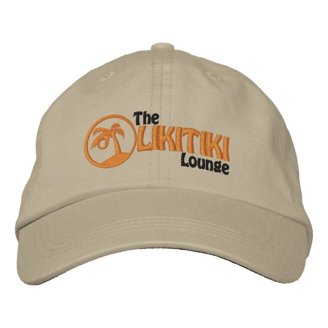 Liki Tiki Lounge Baseball Cap (Front)