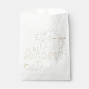 Lil Acorn Sketch Baby Shower Favour Bag
