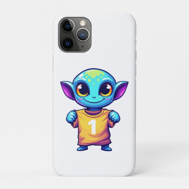 Lil' Alien Case-Mate iPhone Case (Back)