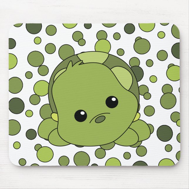 Lil Baby Turtle Mouse Pad (Front)