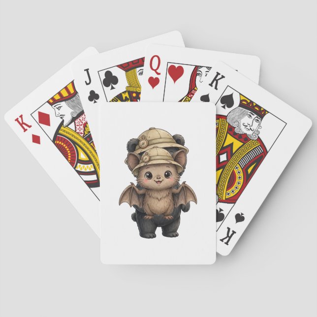 Lil' Bayou Explorers Bat Playing Cards (Back)
