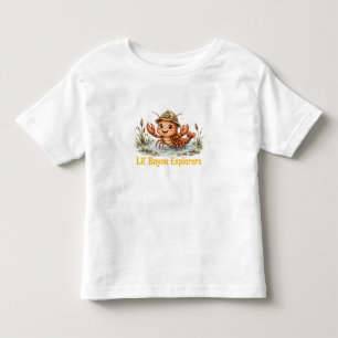 Lil' Bayou Explorers Crawfish Toddler T-Shirt