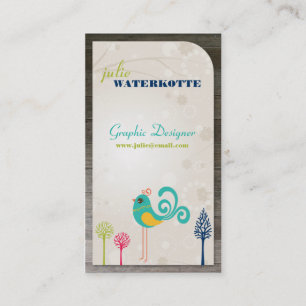 Lil Birdie Graphic Design Business Cards