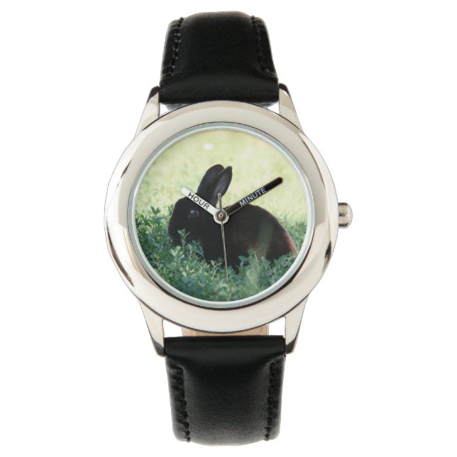 Lil Black Bunny Watch (Front)