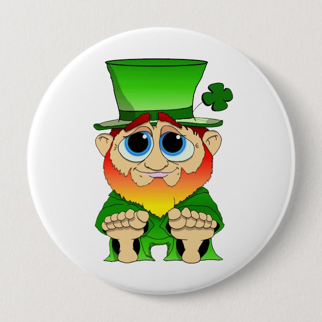Lil Blarney 10 Cm Round Badge (Front)