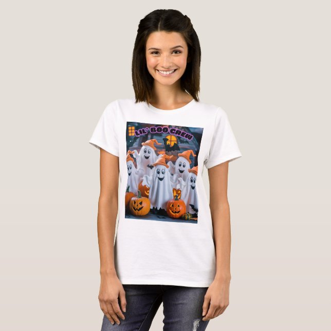 Lil’ Boo Crew Halloween T-Shirt (Front Full)