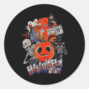 Lil Boo Halloween Horror Nights Every Is October 3 Classic Round Sticker